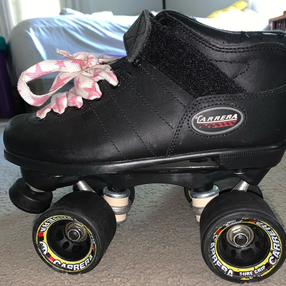 riedell Other Riedell Carrera Black Adjustable R3 Quad Roller